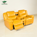 Factory Price Genuine Leather Living Room Modern Furniture Wood Frame Sofa Set